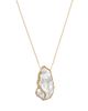Jorge Adeler Jorge Adeler 18K Yellow Gold Sea Cultured Freshwater Pearl & Diamond Pendant Necklace, 20 - 1