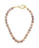 Jorge Adeler Jorge Adeler 18K Yellow Gold Sea Cultured Multicolored Freshwater Pearl Necklace, 18 - 1