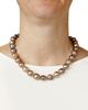 Jorge Adeler Jorge Adeler 18K Yellow Gold Sea Cultured Multicolored Freshwater Pearl Necklace, 18 - 2