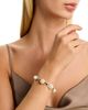 Jorge Adeler Jorge Adeler 18K Yellow Gold Sea Cultured South Sea Pearl & Diamond Halo Link Bracelet, 3.49 tcw - 2