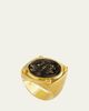 Jorge Adeler Men's 18K Yellow Gold Authentic Neptune Coin Ring - 1