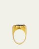 Jorge Adeler Men's 18K Yellow Gold Authentic Neptune Coin Ring - 3