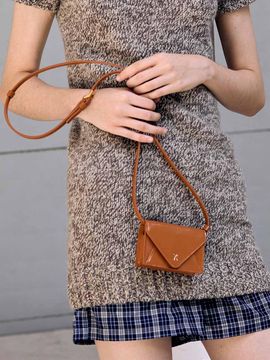 JOSEPH & STACEY Easypass Premium Leather 3-Way Belt Bag [Tan]