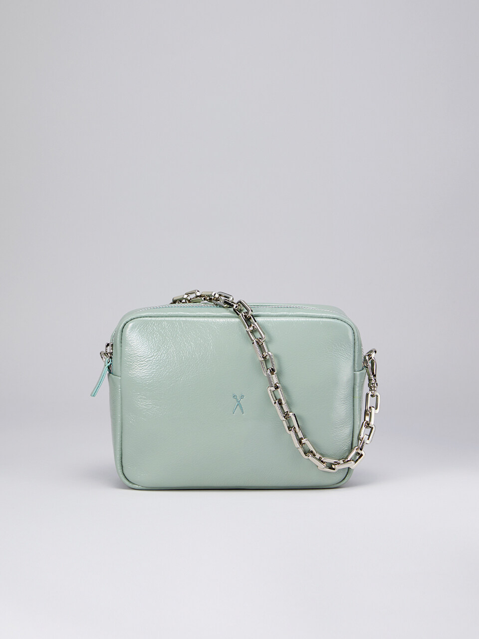 JOSEPH & STACEY OZ Mini Square Crossbody Bag - Iceberg Green