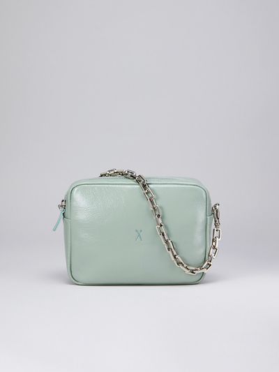 JOSEPH & STACEY OZ Mini Square Crossbody Bag - Iceberg Green