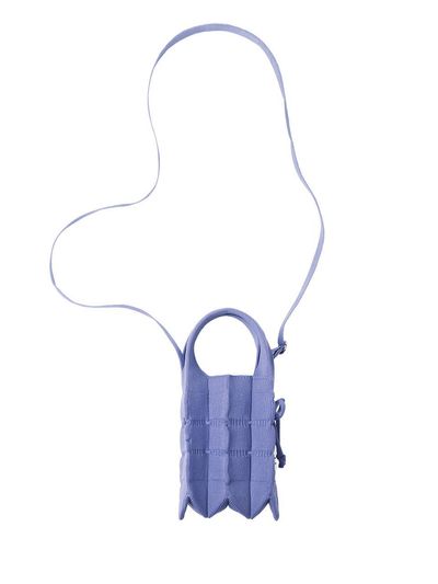 JOSEPH & STACEY Pleated Recycled Mini Cross Bag [Lilac Mist]