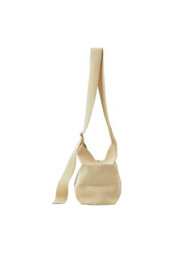 JOSEPH & STACEY Recycled PET Pleated Bucket Bag [WHITE]
