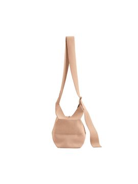JOSEPH & STACEY Recycled Pleated Bucket Bag [Powdery Beige]