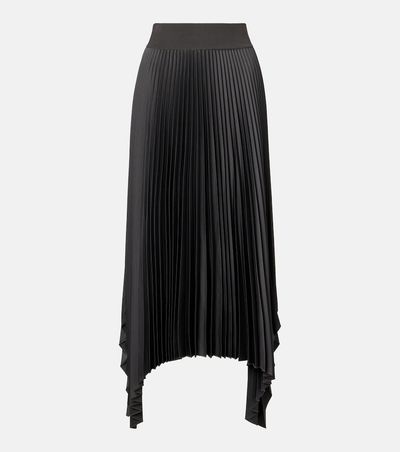 Joseph Joseph Ade asymmetric plissé midi skirt