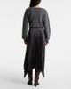 Joseph Joseph Ade asymmetric plissé midi skirt - 3
