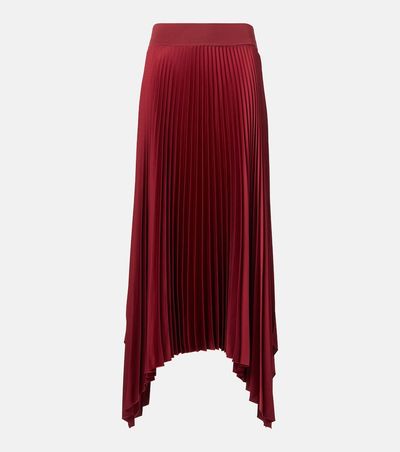 Joseph Joseph Ade plissé crêpe midi skirt
