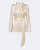Joseph Joseph Archer belted silk satin jacket - 1