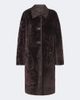 Joseph Joseph Ari reversible leather and shearling coat - 1