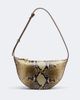 Joseph Joseph Bean snake-effect leather shoulder bag - 1