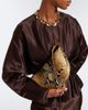 Joseph Joseph Bean snake-effect leather shoulder bag - 2