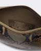 Joseph Joseph Bean snake-effect leather shoulder bag - 3