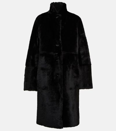 Joseph Joseph Britanny reversible leather and shearling coat