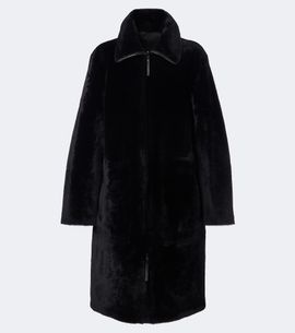 Joseph Joseph Caspian reversible leather and shearling coat