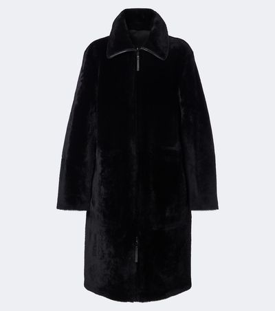 Joseph Joseph Caspian reversible leather and shearling coat