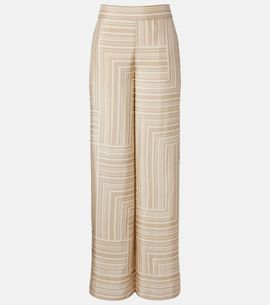 Joseph Joseph Dijon printed silk shorts