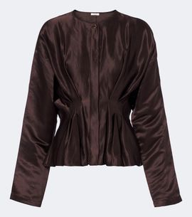 Joseph Joseph Erin pleated linen and silk blouse