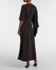 Joseph Joseph Joya satin twill midi dress - 3
