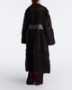 Joseph Joseph Magnus leather-trimmed shearling wrap coat - 7