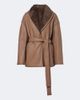 Joseph Joseph Manu shearling-lined leather coat - 1