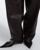 Joseph Joseph Nat leather barrel-leg pants - 4