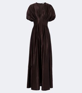 Joseph Joseph Nova pleated linen and silk maxi dress
