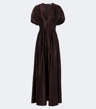 Joseph Joseph Nova pleated linen and silk maxi dress
