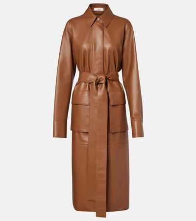 Joseph Joseph Okabe leather coat