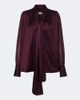 Joseph Joseph Paula satin and chiffon blouse - 1
