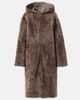 Joseph Joseph Reversible shearling and leather hooded coat - 1