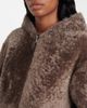 Joseph Joseph Reversible shearling and leather hooded coat - 4