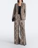 Joseph Joseph Rita snake-print satin twill wide-leg pants - 2