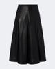 Joseph Joseph Riya leather midi skirt - 1