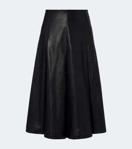 Joseph Joseph Riya leather midi skirt