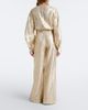 Joseph Joseph Selene silk-blend lamé wide-leg pants - 6