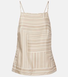 Joseph Joseph Stace printed silk top