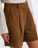 Joseph Joseph Suze pleated suede shorts - 3