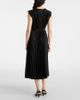 Joseph Joseph Volta belted plissé satin midi dress - 3