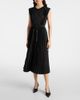 Joseph Joseph Volta belted plissé satin midi dress - 5