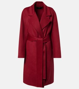 Joseph Joseph Wool and cashmere wrap coat