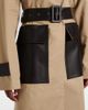Joseph Joseph Zaman leather-trimmed cotton trench coat - 5