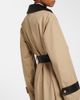 Joseph Joseph Zaman leather-trimmed cotton trench coat - 6