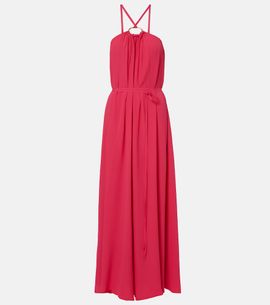 Joseph Joseph Zuzi halterneck crÃªpe maxi dress