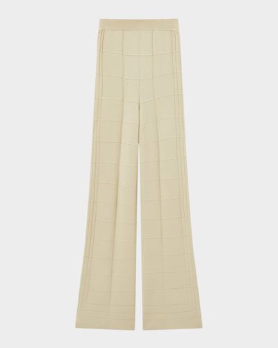 Joseph Wide-Leg Viscose Knit Trousers