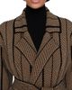 Joseph Women's Jacquard-Knit Tie-Waist Coat - 4