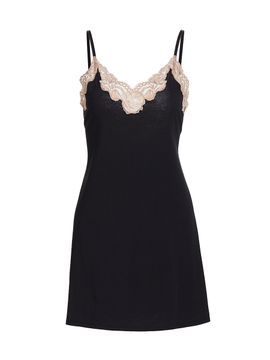 Josie Natori Women's Imagine Lace Jersey Slip Minidress